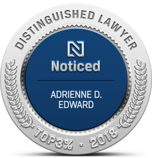 Distinguished Lawyer — Noticed Top 3% 2018